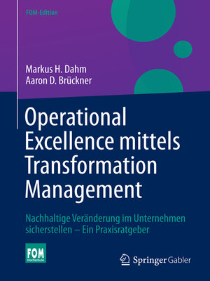 cover image of Operational Excellence mittels Transformation Management